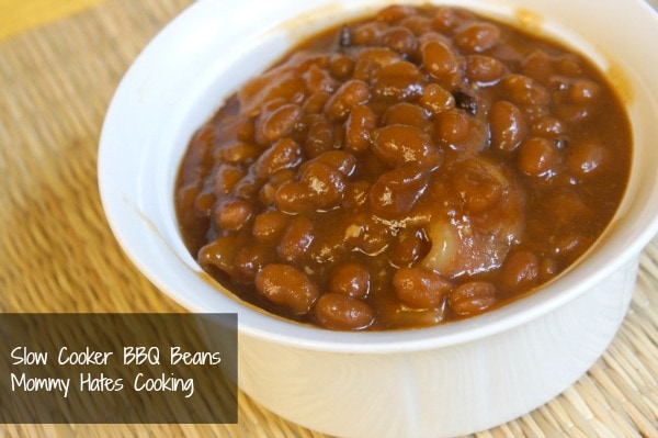 Slow Cooker BBQ Bacon Beans