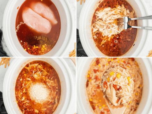 slow cooker chicken tortilla soup