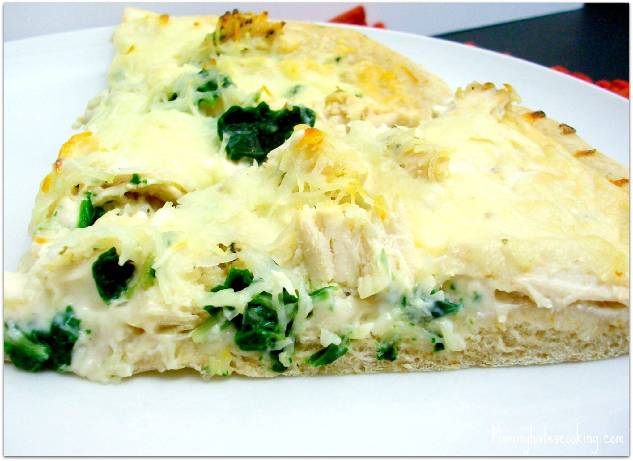 Chicken Alfredo Pizza
