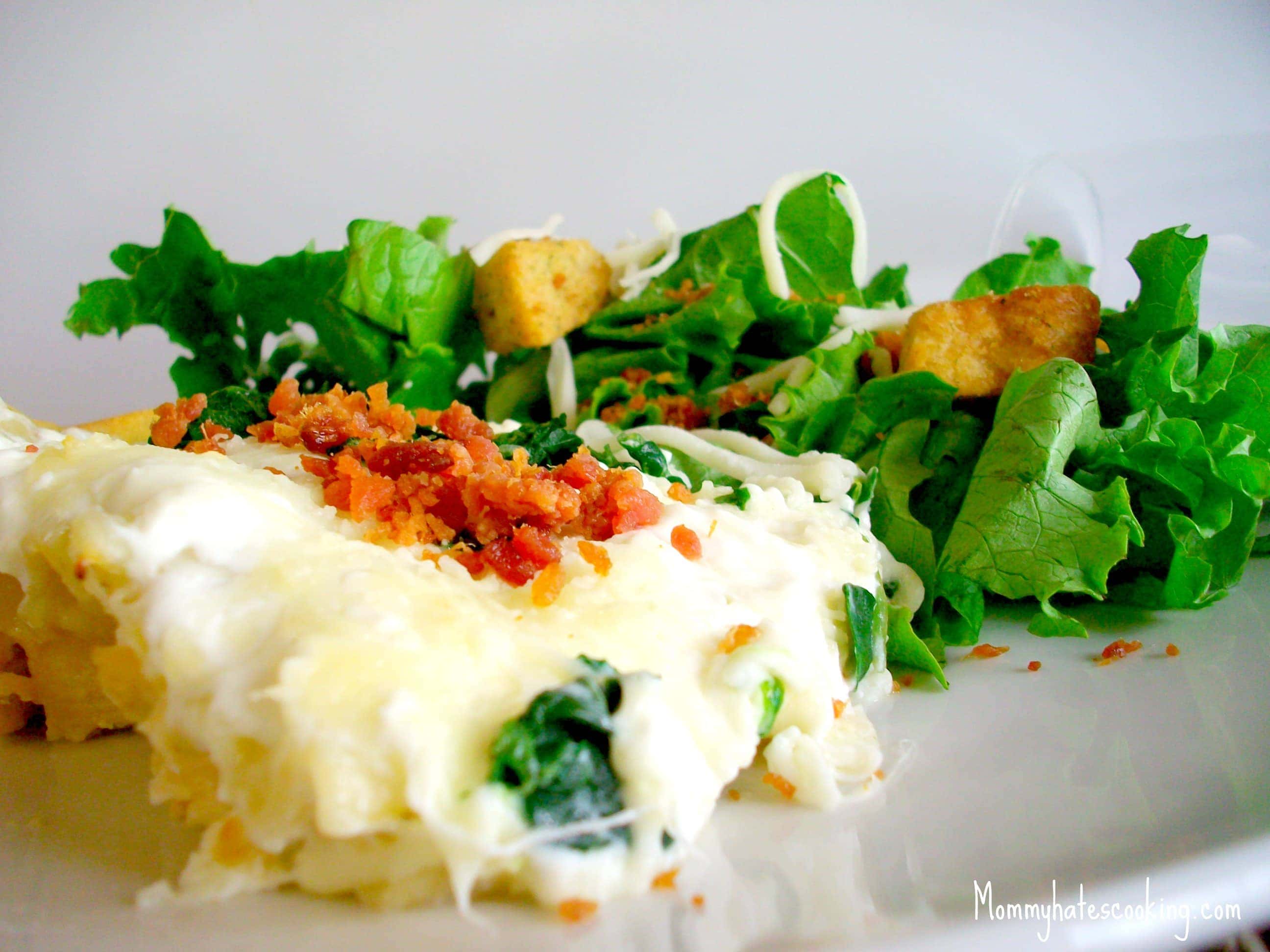 Garlic Chicken Lasagna
