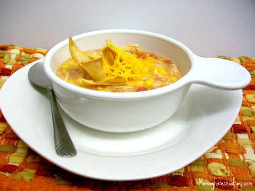 Slow Cooker Chicken Tortilla Soup