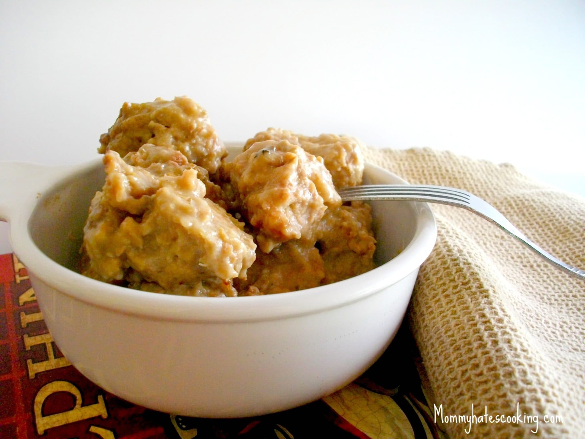 Slow Cooker Creamy Meatballs
