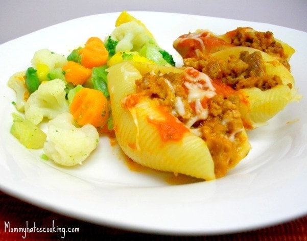 Stuffed Beef Shells