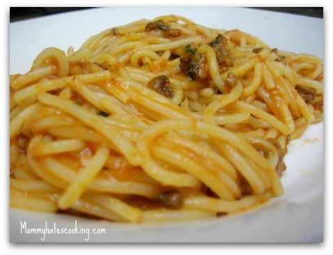 Meaty Spaghetti