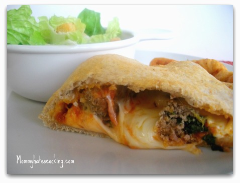 Meatball Calzone