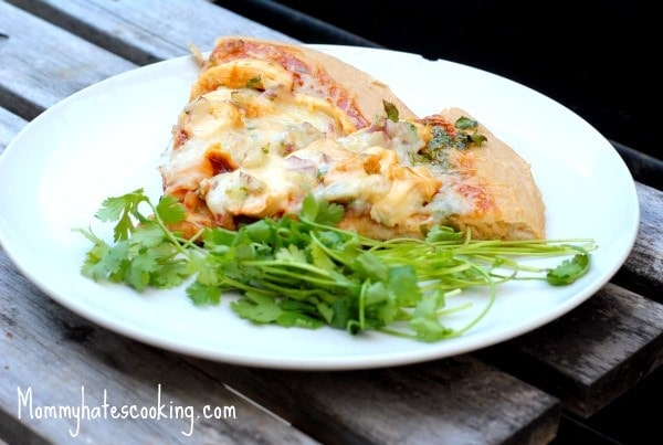 CPK BBQ Chicken Pizza