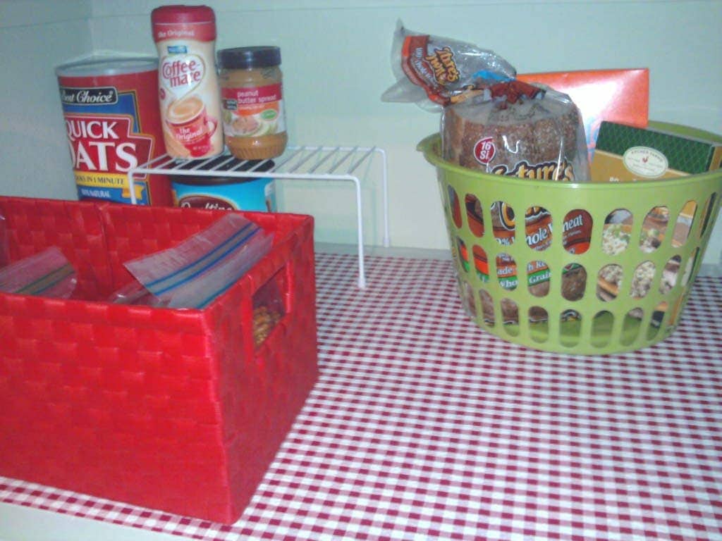 Organized Pantry Meals