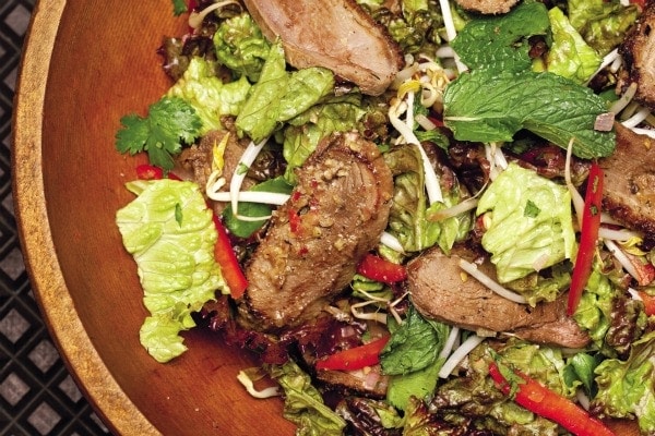 Emeril Recipe: Wok Seared Duck Salad