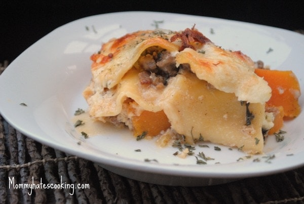 Emeril’s One Pot Cooking Party: Butternut Squash Lasagna