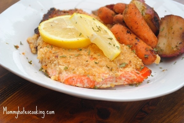 Giveaway: True Lemon Parmesan Grilled Salmon