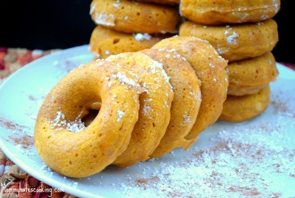 Baked Pumpkin Doughnuts