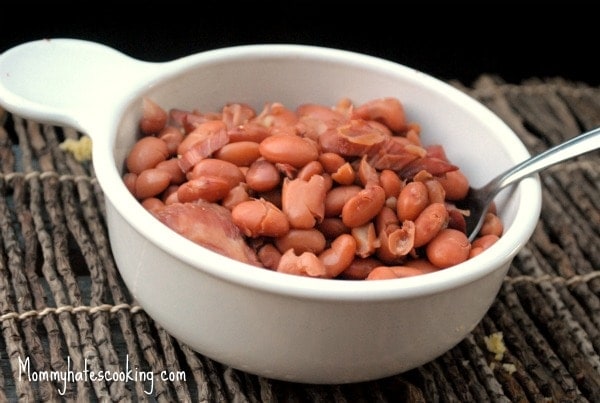 Slow Cooker Ham & Beans
