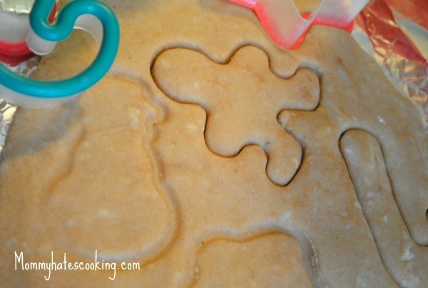 Microwavable Gingerbread Playdough