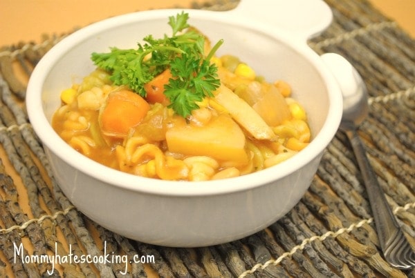 Slow Cooker Minestrone Soup