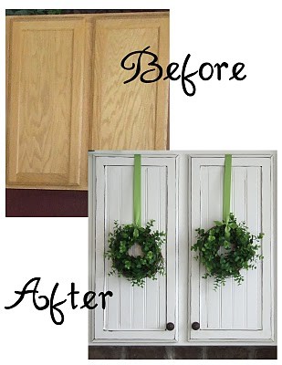 Pinterest Project: Kitchen Cabinets