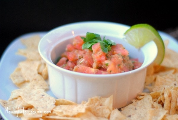 Homemade Chunky Salsa