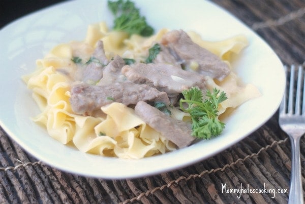 Beef Stroganoff