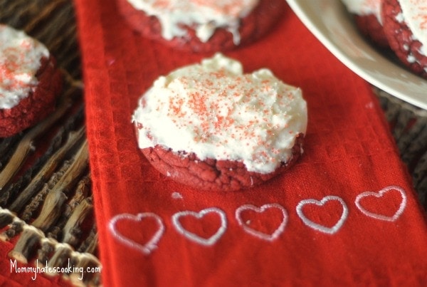 Red Velvet Cake Cookies