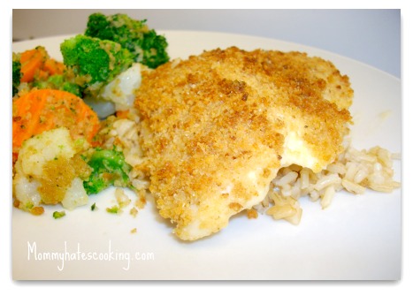 Healthy Remix: Parmesan Breaded Tilapia