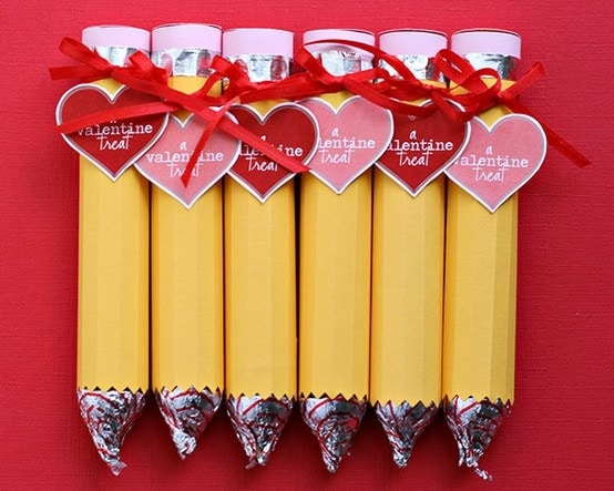 Pinterest Project: Pencil Valentine’s