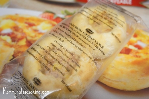 Tyson Bacon Breakfast Bread Bowls
