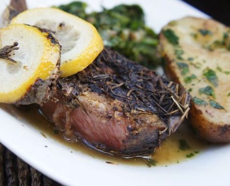 Slow Cooker Rosemary Roast and Potatoes