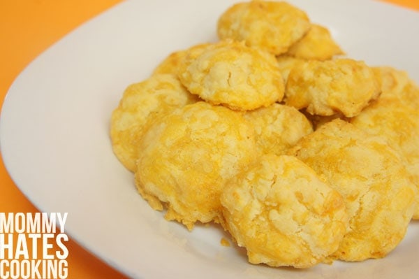 Cheese Crunch Toddler Snack