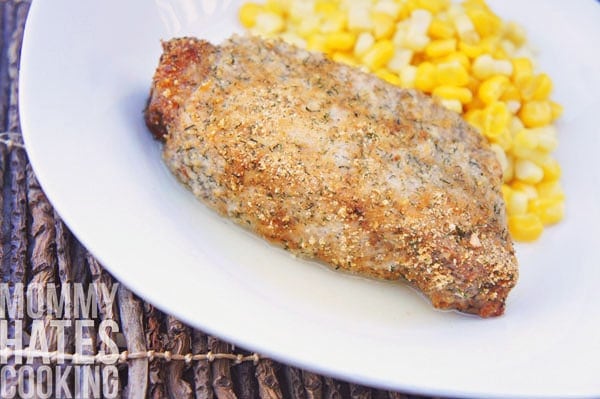 Dill Breaded Pork Chops