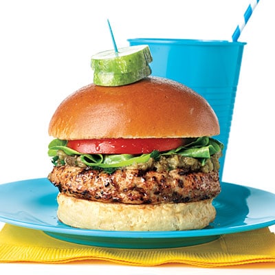 Healthy Grilled Burgers on Cooking Light