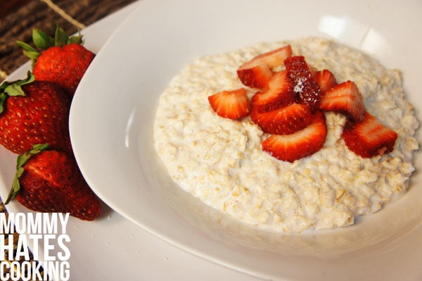 Strawberries & Cream Oatmeal