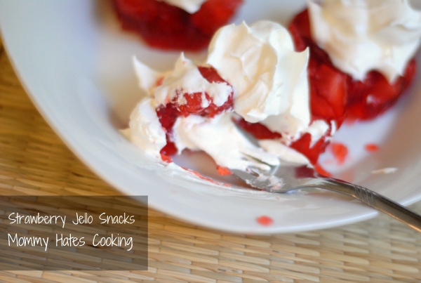 Strawberry Jello Snack