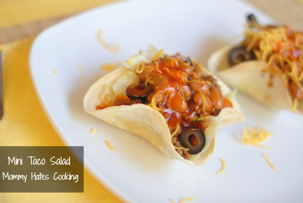 Mini Taco Salads