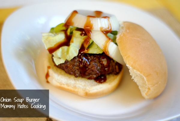 Onion Soup Mix Burgers