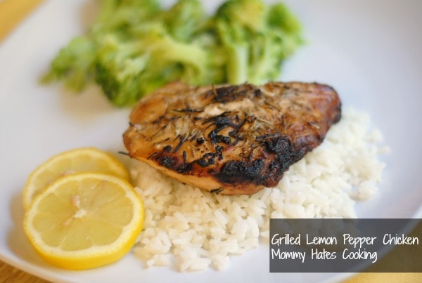 Grilled Lemon Pepper Chicken