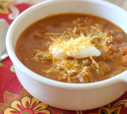 Slow Cooker Pumpkin Chili