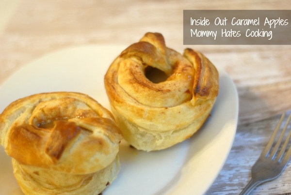 Inside Out Caramel Apples with Pepperidge Farm®