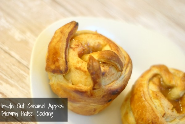 Inside Out Caramel Apples