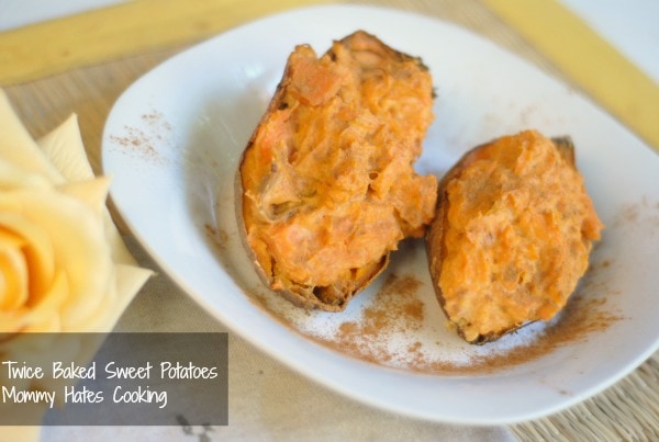 Twice Baked Sweet Potatoes