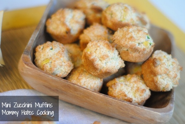 Mini Zucchini Muffins