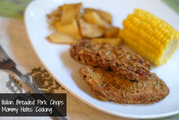 Italian Breaded Pork Chops