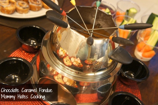 Chocolate Caramel Fondue