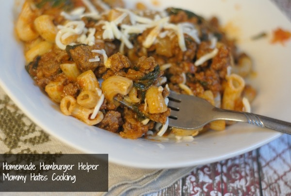 Homemade Hamburger Helper