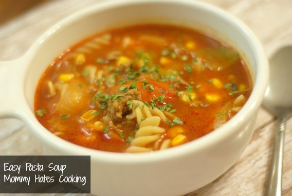 Easy Pasta Soup