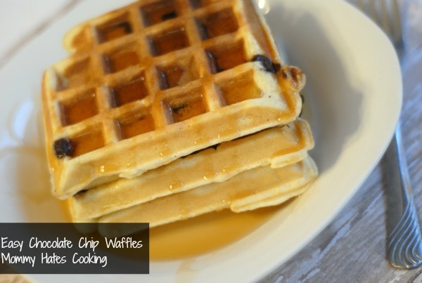 Chocolate Chip Waffles