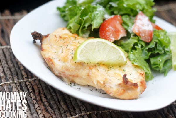 Healthy Spotlight: Cheesy Lime Chicken