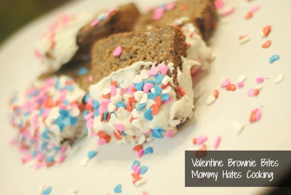 White Chocolate Covered Brownies