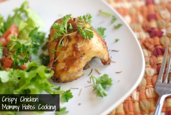 Crispy Chicken Thighs