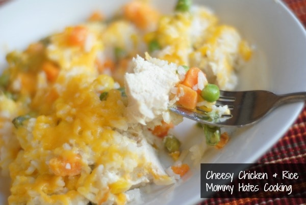 Cheesy Chicken and Rice