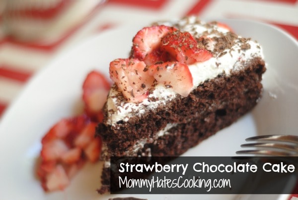 Strawberry Chocolate Cake