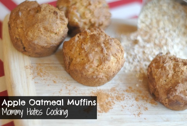 Apple Oatmeal Muffins